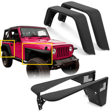 24x Wheel Fender Flares For 1997-2006 Jeep Wrangler Tj Lj Truck Mud Flaps Diy 24x Wheel Fender Flares For 1997-2006 Jeep Wrangler Tj Lj Truck Mud Flaps Diy