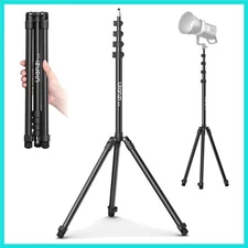 Light Stand - 8.8FT/270cm Adjustable Photography Light Stand Tripod, Aluminum...