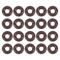 20 Fluorkautschuk O-Ringe 8Mm Od 3.2Mm Id 2.4Mm Breite Metrische Fkm Dichtung
