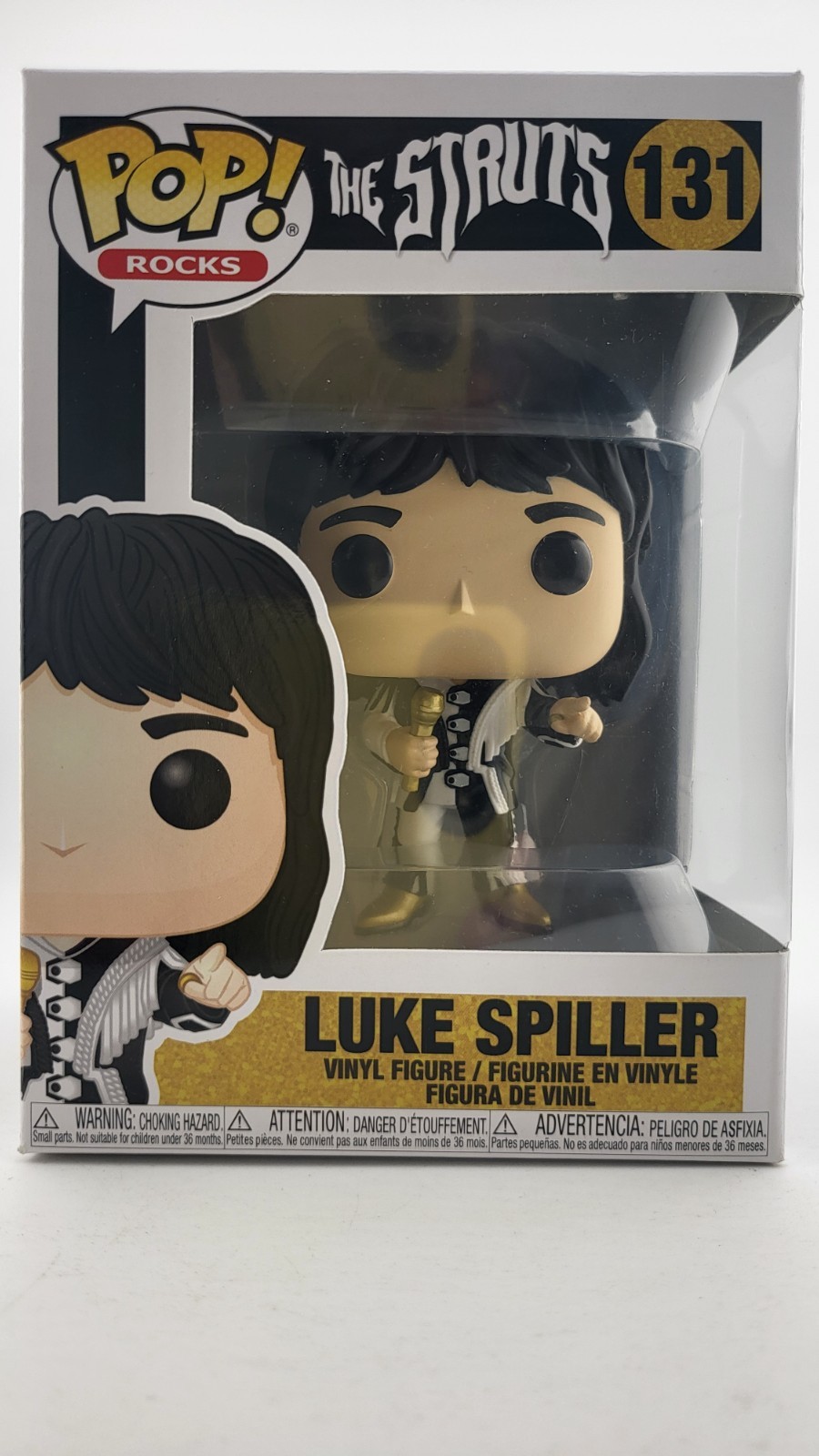Funko Pop Rocks The Struts Luke Spiller #131!