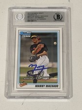 2010 Bowman Draft Picks & Prospects - Manny Machado #BDPP80 (RC) - Auto