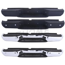 Chromeblack Bumper Assembly For 2005-2021 Nissan Frontier With Or Wo Park