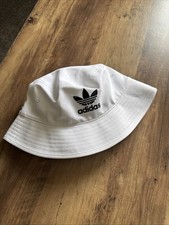 Men’s Adidas Originals Bucket Hat White One Size NEW
