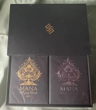 Sybil Platinum and Gold Reserve #0560/1000 Mana Playing Cards - 2 Signed Certs.