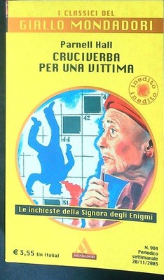 KREUZWORTRÄTSEL FÜR EIN OPFER HALL PARNELL MONDADORI 2003