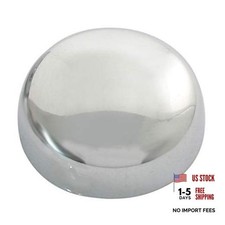 70060 Chrome Plastic Large Snap-Cap for Screw 14/14 Fits Screw 14  16