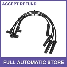 Spark Plug Wire Ignition Coil Cable 12192093 FOUR Custom For Chevrolet Cavalier