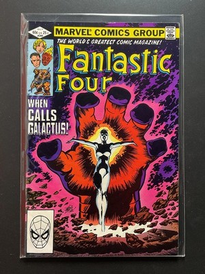 Fantastic Four 244 Marvel Comics July 1982 When Calls Galactus - C
