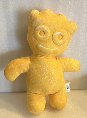Yellow Sour Patch Kid s Plush 16  Candy Pillow 