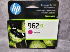 Genuine HP 962XL Magenta High Yield Ink Cartridge 3JA01AN OEM New Exp 08/2027