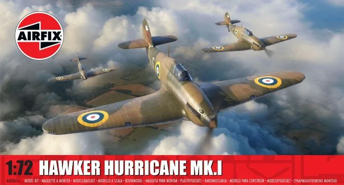 Airfix A02067a Hawker Hurricane Mk.i 1:72 Model Kit - Image 5