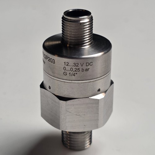 NEW Wenglor FX2P203 Pressure Sensor 0-0.25 bar | 4-20mA Analog M12 Stainless - Afbeelding 6 van 16