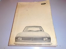 FORD CORTINA MK11 ORIGINAL WORKSHOP MANUAL 1300/1600 CROSSFLOW inc. GT (1969)