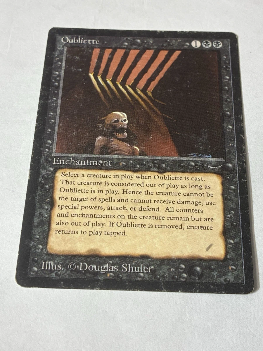 mtg arabian nights card back Magic: The Gathering Arabian Nights Black Individual Collectible Card Game  Cards for sale
