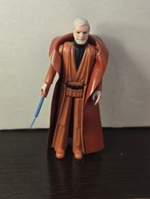 Vintage 1977 Kenner Star Wars OBI WAN KENOBI Complete * GREY HAIR * K9 * NMINT