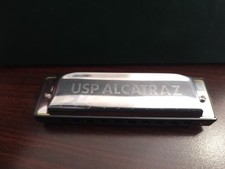 USP Alcatraz Harmonica - Souvenir - where music was a privilege