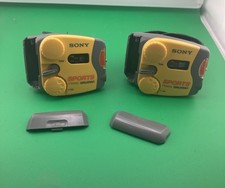 Vintage 2 Sony Walkman SRF-88 FM/AM Sports Radio w/ Wrist/Arm Band - TESTED