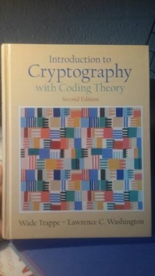 Introduction to Cryptography with Coding Theory by Washington