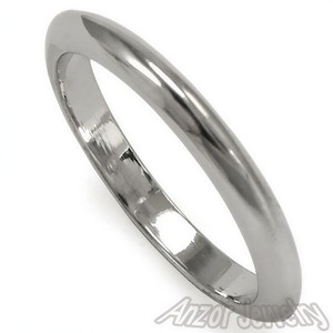 10k White Gold Knife Edge Wedding Band Ring size 4 to 9 #R1331