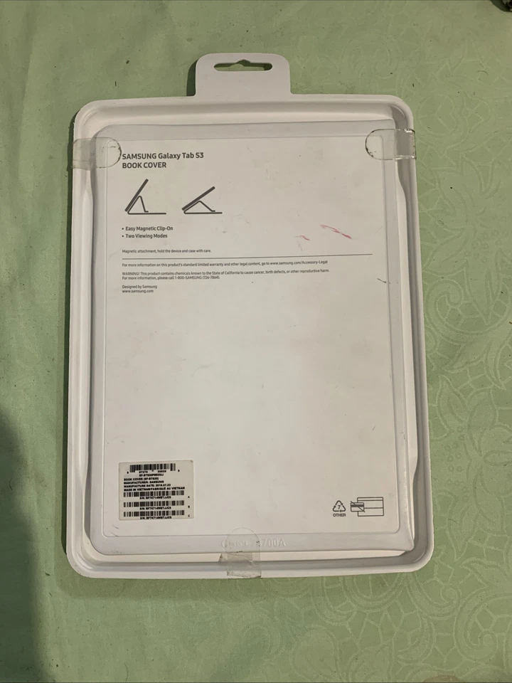 Funda libro Samsung EF-BT820PBEGUJ Galaxy Tab S3 Foto 2 de 2