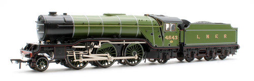 BACHMANN SPUR OO 35-201ZSF LNER 2-6-2 V2 KLASSE '4843' DAMPFLOK *DCC SOUND* | Condition: Used