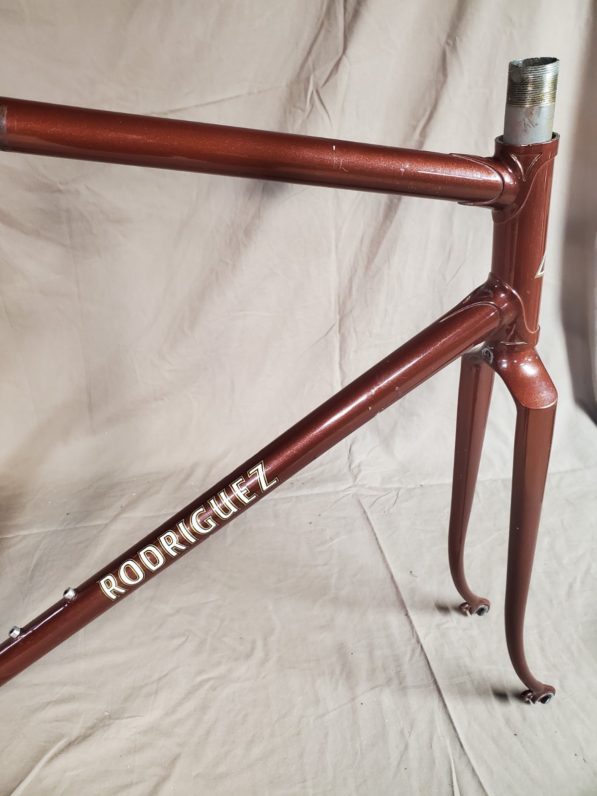 Rodriguez Custom Frameset R&E Cycles Seattle WA 1970's 
