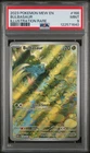 2023 POKEMON MEW EN-151 ILLUSTRATION RARE #166 BULBASAUR PSA 9