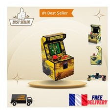 Gadget Retro Mini Arcade - 250 Jeux, Écran TFT, Bonheur pour Enfants et Adultes