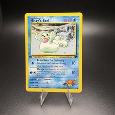 misty's seel pokemon card value (91/132) [Gym Challenge 1st Edition] Water Rarity Pokemon Karte Misty's Seel Gym