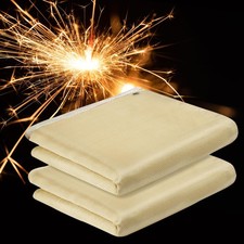 Welding Blankets 4x6 ft 2 Packs, Heavy Duty Fiberglass Heat Resistant Fabric,...