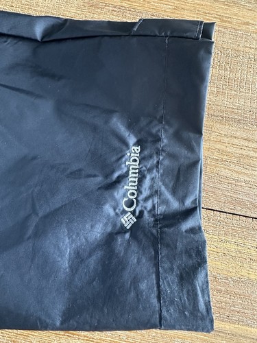 Columbia Youth Rain pants Large 14/16 black w Velcr closures & cargo pocket - Picture 4 of 6
