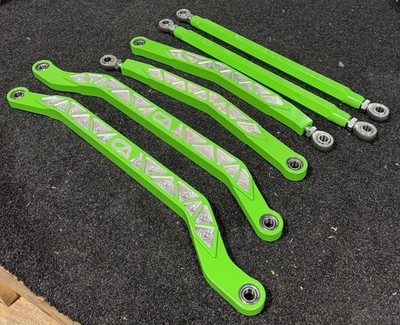Kawasaki KRX 1000 High Clearance Radius Rods - Green