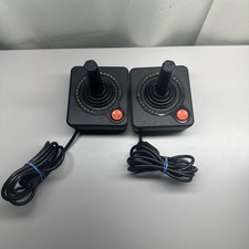 Atari 2600 two (2) original orange trim Origi...