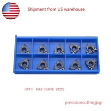 FOR Lathe Threading Tool Holder  29 Degree 16ER 10ACME Insert 10PCS