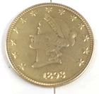 1893 Liberty Head Double Eagle collectible 20 Dlls coin from the United States,