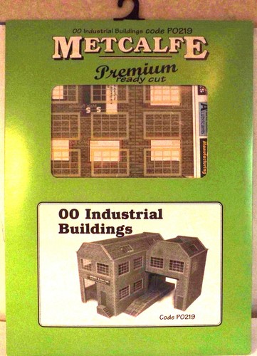 METCALFE PO219 OO INDUSTRIEGEBÄUDE