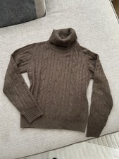 100% Kaschmir aus Nepal Cashmere Pullover Rollkragenpullover Gr. S Handarbeit