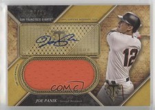 2017 Topps Triple Threads Unity Jumbo Relics Gold /25 Joe Panik Auto 0re5