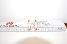 Konvolut 2 Märklin Massefiguren zu 2.8cm Fahrer für alte kleine Guss Rennwagen