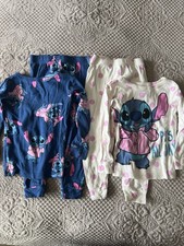 Disney Stitch Pajamas Bundle Girls Size 4T 2 ...
