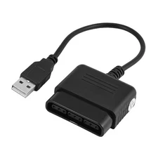 For Sony Playstation 2 PS2 Controller to USB Adapter Converter for PS3 & Windows