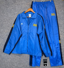 Vintage Adidas UCLA Bruins Track Jacket Pants Set Mens Medium Deadstock 90s Y2k