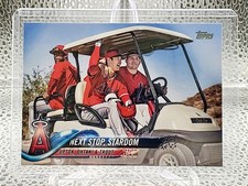 2018 Topps Update Series - Mike Trout, Shohei Ohtani, Justin Upton #US158 (RC)