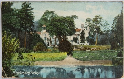 Alte Postkarte Winchenden Priorat, 1906