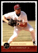 Kelly Dransfeldt 1999 Just #78 MLB READ FREE SHIPPING AutographDen