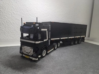 Lego Technic/ Technik DAF LKW Mit 2 Trailer MOC FULL Rc+ Bagger - Bild 1 von 4