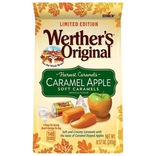 8.57 oz Werther's Original Caramel Apple Soft Caramels Limited Edition Candy