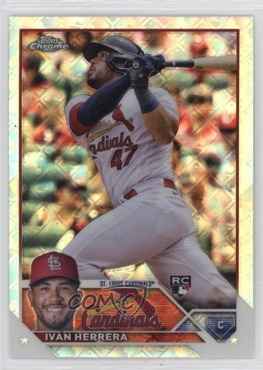 2023 Topps Chrome Logofractor Edition Ivan Herrera Iván Herrera #177 19yg