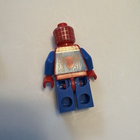 LEGO Spider-Man 1 Tobey Maguire Minifigure spd001 Silver Webbing From 4851 4852
