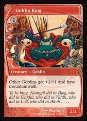 Goblin King (Future Sight) #191 Mystery Booster 2
